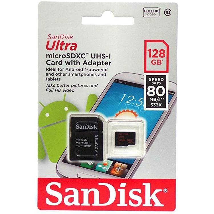 Sandisk Ultra 128 GB Class 10 UHS